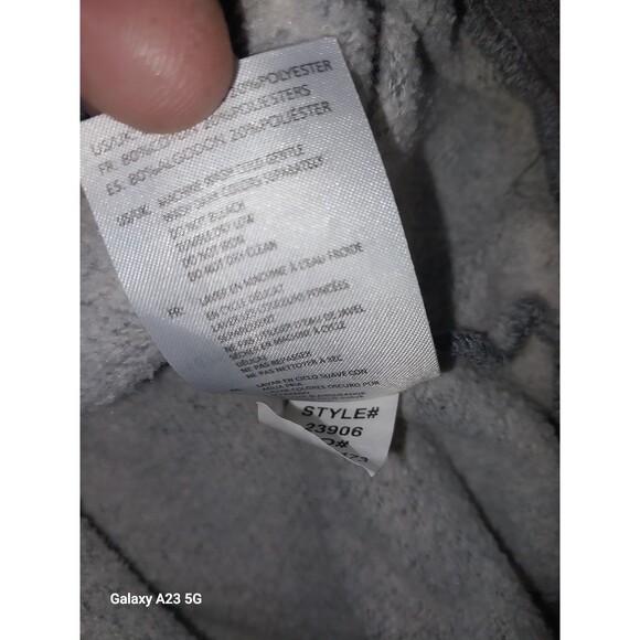 Fox Racing Men's XL Gray and Red Raglan Sleeve Hoodie with Fox Racing Logo's - Picture 8 of 8